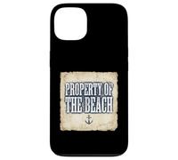 Carcasa para iPhone 13 My Heart Belongs to The Ocean Anchor Graphic