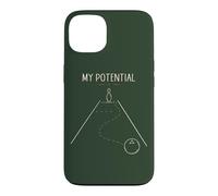 Carcasa para iPhone 13 My Potential Bowling Humor Bowler Lane Pin Ball Diversión