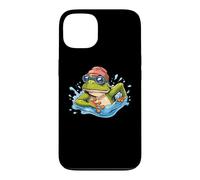 Carcasa para iPhone 13 Nadador Agua Piscina Buceo Anfibio Salto Natación Rana