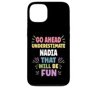 Carcasa para iPhone 13 Nadia Personalized Women's Gift Custom Nadia