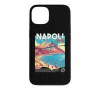 Carcasa para iPhone 13 Napoli Nápoles Italia Retro Viajes Arte Mediterráneo Playa