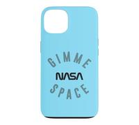 Carcasa para iPhone 13 NASA Gimme Space with NASA Worm Logo Camiseta de Manga Larga