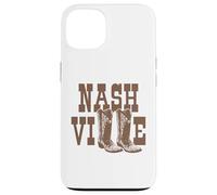 Carcasa para iPhone 13 Nashville Tennessee Line Dancing Cowgirl Country Music City
