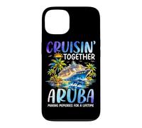 Carcasa para iPhone 13 Naveguemos Juntos en el Crucero Aruba Dolphin Vacation
