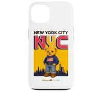 Carcasa para iPhone 13 New York City NY Teddy Bear - Urban Bear with American Style