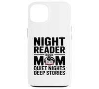 Carcasa para iPhone 13 Night Reader Libro Mamá Noches tranquilas Historias Profundas