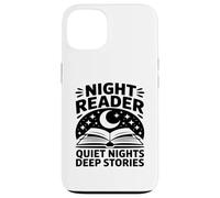 Carcasa para iPhone 13 Night Reader Libro Mamá Noches tranquilas Historias Profundas
