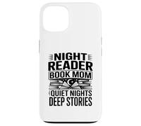 Carcasa para iPhone 13 Night Reader Libro Mamá Noches tranquilas Historias Profundas