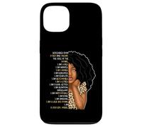 Carcasa para iPhone 13 Niños Black Pride Girls Soy Black Girl Magic Leopard Cheetah