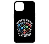 Carcasa para iPhone 13 Nitrógeno a mi Ciencia del Carbono Amor Química