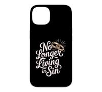 Carcasa para iPhone 13 No Longer Living In Sin Matrimonio, Boda, Pareja -