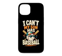 Carcasa para iPhone 13 No Puedo, mi Hijo Tiene Humor de Madre de béisbol y béisbol