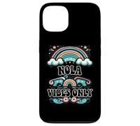 Carcasa para iPhone 13 NOLA Vibes Only Cute Retro Girls NOLA Name