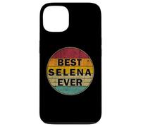 Carcasa para iPhone 13 Nombre Personalizado Selena I Love Selena Retro Vintage Style