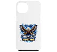 Carcasa para iPhone 13 Obra de Arte de Thunder Eagle Freedom Power