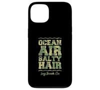 Carcasa para iPhone 13 Ocean Air Salty Hair Long Beach California Tropical