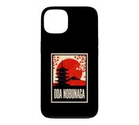 Carcasa para iPhone 13 Oda Nobunaga Samurai Warlord Japón Atardecer
