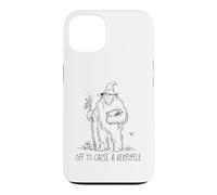 Carcasa para iPhone 13 Off To Cause A Kerfuffle Wizard Bigfoot Funny Sasquatch
