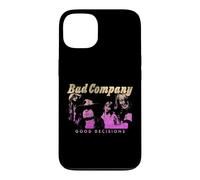 Carcasa para iPhone 13 Oficial Bad Company Good Decisions Iconic Rock Design