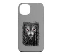 Carcasa para iPhone 13 Oficial Spiral Forest Wolf Gothic Fantasy
