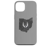 Carcasa para iPhone 13 Ohio OH Deer Hunting Shed Antlers Design