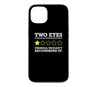 Carcasa para iPhone 13 Ojo de Cristal de prótesis de Ojo Medio Ciego Divertido