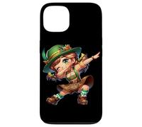 Carcasa para iPhone 13 Oktoberfest Dabbing Girl Cerveza Alemana Lederhosen Fest Tracht