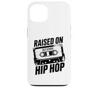 Carcasa para iPhone 13 Old School Hip Hop Cassette Criado En 90s Rap Vintage