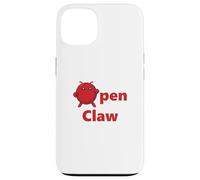 Carcasa para iPhone 13 【OpenClaw】 Agente de IA de la Clase Abierta ejecución de Piratas informáticos binarios Dibujo de Puntos G PT