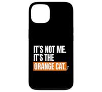 Carcasa para iPhone 13 Orange Cat Mom, no Soy yo, es el Gato Naranja
