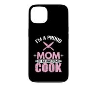 Carcasa para iPhone 13 Orgullosa Mamá Impresionante Cocinar Mamá