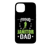 Carcasa para iPhone 13 Orgulloso Conserje papá Limpiador custodio
