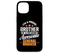 Carcasa para iPhone 13 Orgulloso Hermano Freaking Impresionante Gerente General