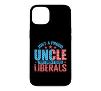 Carcasa para iPhone 13 Orgulloso tío Conservador Anti-Liberal