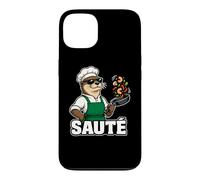 Carcasa para iPhone 13 Otter Chef Salteado Cocinando Gráfico Animal