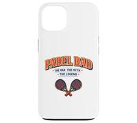 Carcasa para iPhone 13 Padel Dad El Hombre, Mito y Leyenda - Regalo Divertido para Padres