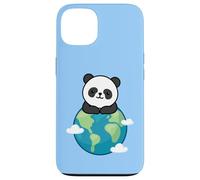 Carcasa para iPhone 13 Panda Madre Tierra Día Divertido para Amante del Planeta Ambiente