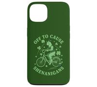 Carcasa para iPhone 13 para causar travesuras egipcias MAU Cat St Patricks Day