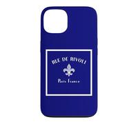 Carcasa para iPhone 13 PARÍS Francia Rue de Rivoli Flor de LYS