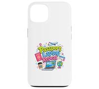 Carcasa para iPhone 13 Pasaporte Laptop Repeat Travel Work Lifestyle Design