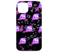 Carcasa para iPhone 13 Patrón de Calavera de Galaxia, Rosas, Pastel, gótico, diseño estético