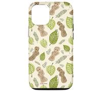 Carcasa para iPhone 13 Patrón de hojas de Groot I Am de Marvel Studios