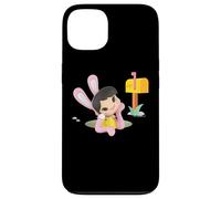 Carcasa para iPhone 13 Paul Frank Bunny Chica En Warren Rabbit Hole