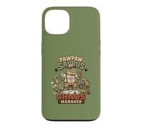 Carcasa para iPhone 13 Pawpaw Saurus Chaos Manager Abuelo Papá Broma Vintage