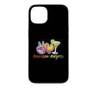 Carcasa para iPhone 13 Peace Love Margarita Happy Cinco de Mayo - Bebida Mexicana