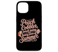 Carcasa para iPhone 13 Peach Cobbler Porch Swing and a Heavy Pour of Summer