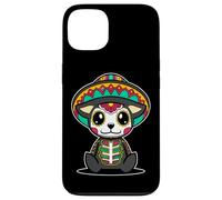 Carcasa para iPhone 13 Perro Día delos Muertos Calavera Azúcar Mexicana Kawaii