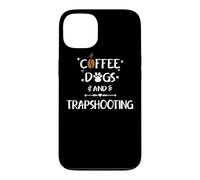 Carcasa para iPhone 13 Perros de café y trampas | Skeet Trap Clay Shooting