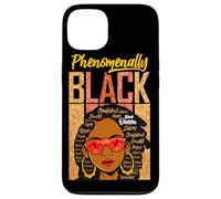 Carcasa para iPhone 13 Phenomenally Black Girl Magic Melanin Love Mujeres Niñas Mamá