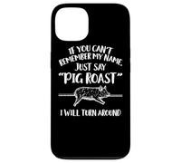 Carcasa para iPhone 13 Pig Roast Apparel - Divertido diseño de los Mejores Amantes de los asados